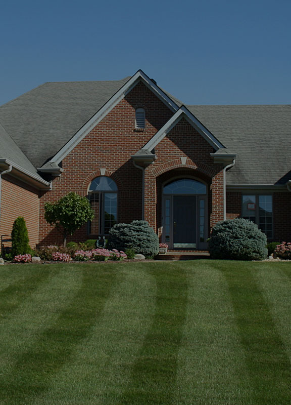 Front of Red Brick House